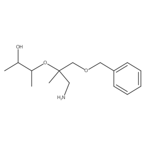 3-{[1-Amino-3-(benzyloxy)-2-methylpropan-2-yl]oxy}butan-2-ol Structure