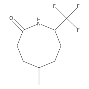 5-Methyl-8-(trifluoromethyl)azocan-2-one Structure