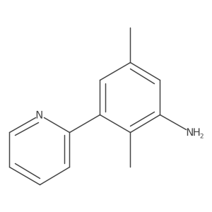 2,5-Dimethyl-3-(pyridin-2-yl)aniline Structure