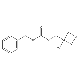 benzyl N-[(3-hydroxyoxetan-3-yl)methyl]carbamate Structure