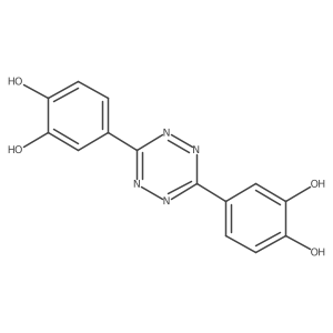 4,4'-(1,2,4,5-Tetrazine-3,6-diyl)bis(benzene-1,2-diol) Structure