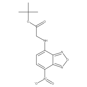 Tert-butyl 2-[(7-nitro-2,1,3-benzoxadiazol-4-yl)amino]acetate Structure