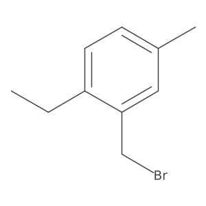 2-(Bromomethyl)-1-ethyl-4-methylbenzene Structure