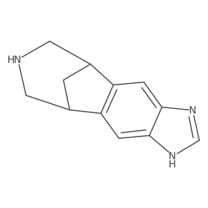 1,5,6,7,8,9-Hexahydro-5,9-methanoimidazo(4',5':4,5)benzo(1,2-d)azepine Structure