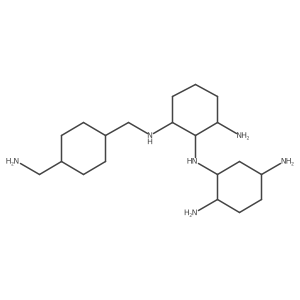 1-N-[[4-(aminomethyl)cyclohexyl]methyl]-2-N-(2,5-diaminocyclohexyl)cyclohexane-1,2,3-triamine Structure