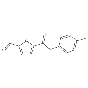 4-Methylphenyl 5-formyl-2-furancarboxylate Structure