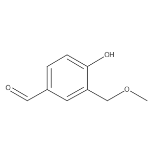 4-Hydroxy-3-(methoxymethyl)benzaldehyde结构式