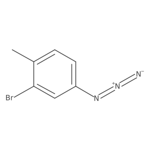 4-Azido-2-bromo-1-methylbenzene结构式