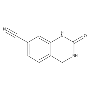 2-Oxo-1,2,3,4-tetrahydro-quinazoline-7-carbonitrile Structure