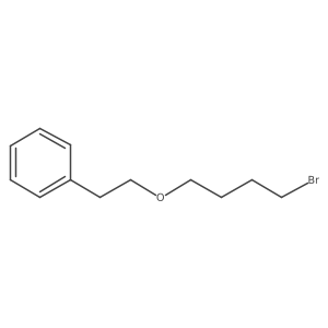 [2-(4-Bromobutoxy)ethyl]benzene Structure