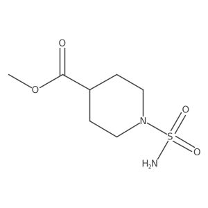 Methyl 1-sulfamoylpiperidine-4-carboxylate Structure