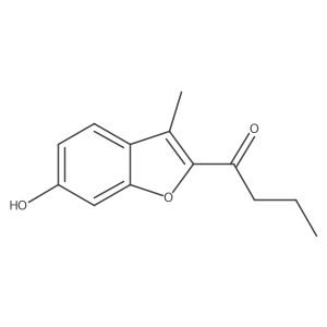 1-(6-Hydroxy-3-methyl-1-benzofuran-2-yl)butan-1-one结构式