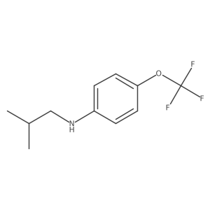 N-Isobutyl-4-(trifluoromethoxy)aniline Structure
