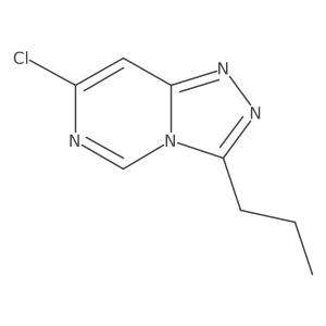 7-Chloro-3-propyl-[1,2,4]triazolo[4,3-c]pyrimidine Structure