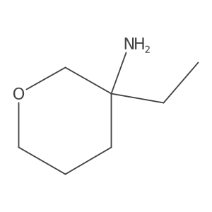 3-Ethyltetrahydro-2H-pyran-3-amine Structure