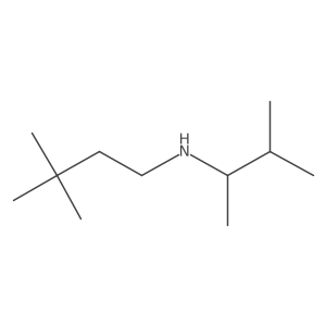 N-(1,2-Dimethylpropyl)-3,3-dimethyl-1-butanamine Structure