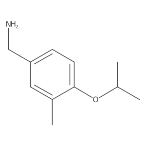 4-Isopropoxy-3-methyl-benzylamine结构式