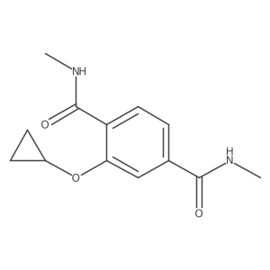 2-Cyclopropoxy-N1,N4-dimethylterephthalamide结构式