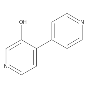 4-(Pyridin-4-yl)pyridin-3-ol结构式