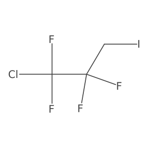 1-Chloro-3-iodo-1,1,2,2-tetrafluoropropane Structure