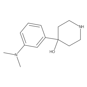4-(3-(Dimethylamino)phenyl)piperidin-4-OL Structure
