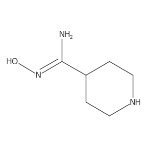 Piperidine-4-carboxamidoxime结构式