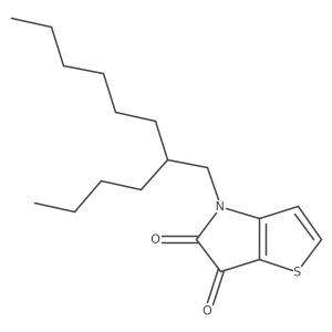 4-(2-Butyloctyl)-4H-thieno[3,2-b]pyrrole-5,6-dione Structure