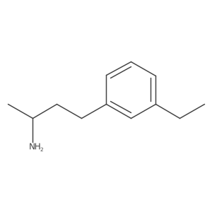 4-(3-Ethylphenyl)butan-2-amine结构式
