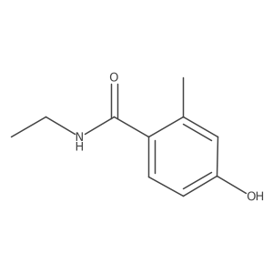 N-ethyl-4-hydroxy-2-methylbenzamide Structure
