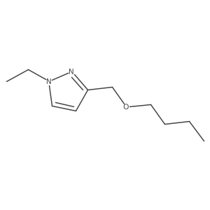 3-(butoxymethyl)-1-ethyl-1H-pyrazole Structure