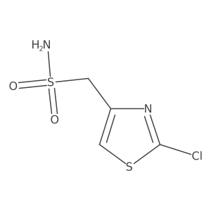 (2-Chloro-1,3-thiazol-4-yl)methanesulfonamide Structure