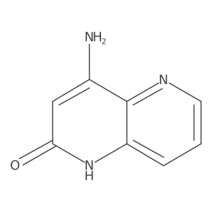 4-Amino-1,5-naphthyridin-2-ol结构式