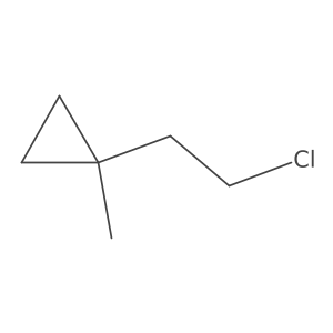 1-(2-Chloroethyl)-1-methylcyclopropane结构式