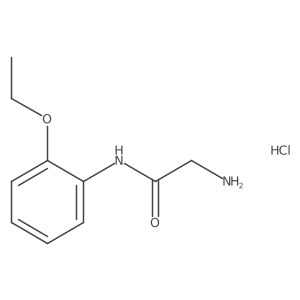 N1-(2-Ethoxyphenyl)glycinamide hydrochloride Structure