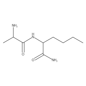 L-Norleucinamide,-L-alanyl-结构式