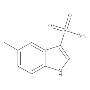 5-methyl-1H-indole-3-sulfonamide Structure