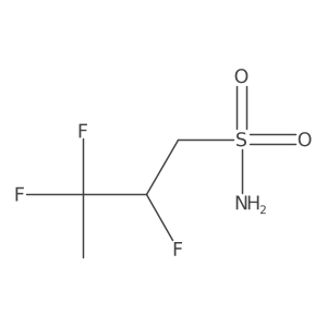 2,3,3-Trifluorobutane-1-sulfonamide结构式