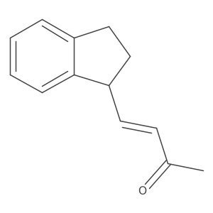 4-(2,3-dihydro-1H-inden-1-yl)but-3-en-2-one结构式
