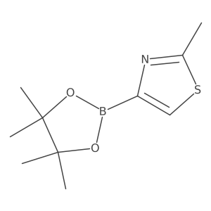 2-(Methyl-d3)-thiazole-4-boronic acid pinacol ester Structure