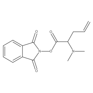 1,3-dioxo-2,3-dihydro-1H-isoindol-2-yl 2-(dimethylamino)pent-4-enoate结构式