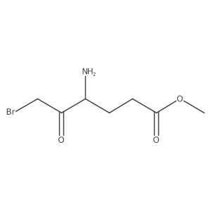 methyl (4R)-4-amino-6-bromo-5-oxohexanoate Structure