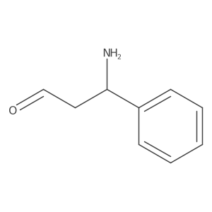 (3S)-3-amino-3-phenylpropanal Structure