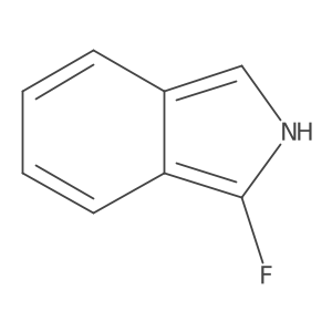 1-fluoro-2H-isoindole结构式
