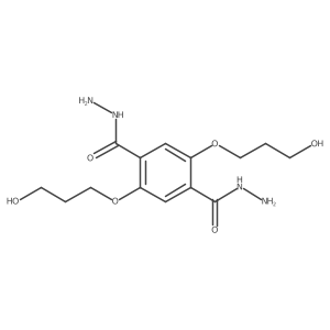 2,5-Bis(3-hydroxypropoxy)terephthalohydrazide结构式