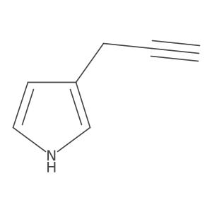 1H-Pyrrole, 3-(2-propyn-1-yl)-结构式