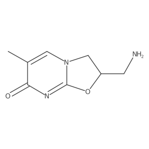 2-(Aminomethyl)-6-methyl-2H-oxazolo[3,2-a]pyrimidin-7(3H)-one Structure