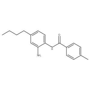 n-(2-Amino-4-butylphenyl)-4-methylbenzamide结构式