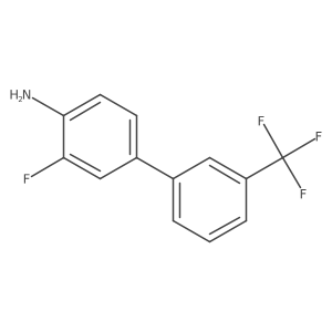 3-Fluoro-3'-(trifluoromethyl)-[1,1'-biphenyl]-4-amine Structure