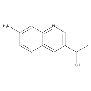 1-(7-Amino-1,5-naphthyridin-3-yl)ethanol Structure