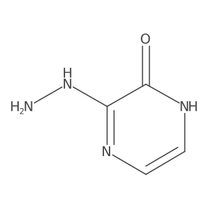 3-Hydrazinylpyrazin-2(1H)-one结构式